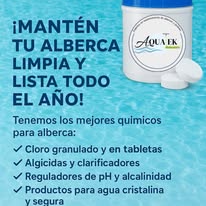 Químicos para alberca